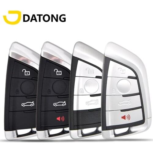 Datong World Car Remote Smart Key Case For BMW Knife Card BMW X5 X6 F15 X6 F16 G30 7 Series G11 X1 F48 F39, Fob 3/ 4 Buttons
