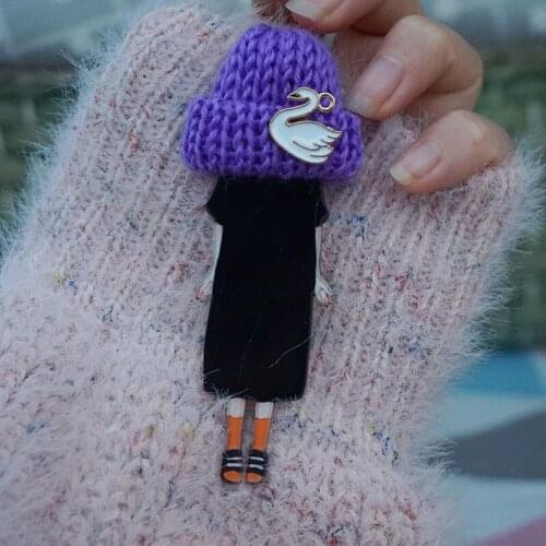 DIY retro pin for clothing brooch pin badges for woman hat girl pin