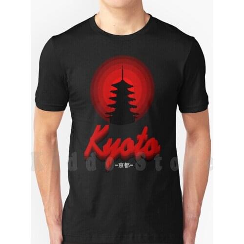 Kyoto T Shirt Men Cotton Cotton S-6Xl Japanese Japan Landmark