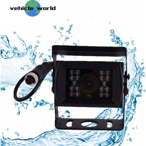 Truck IP68 Waterproof 1.3MP AHD 960P Outside Back Rear Front Side Mounted IR Camera with Night Vision