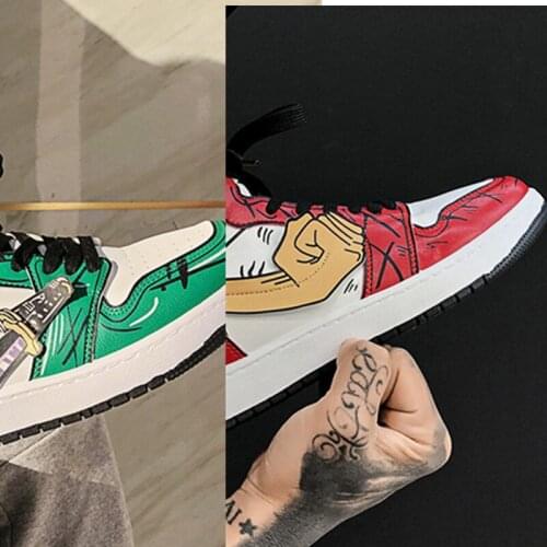 KLYWOO NO1 ViIP Dropshipping Men Shoes Anime Sneakers for Men Casual Shoes Fashion Mens Tennis Shoes Streetwear Male Footwear