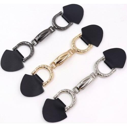 Button button monopoly windbreaker coat button high-end leather metal buckle sweater coat windbreaker belt leather buckle