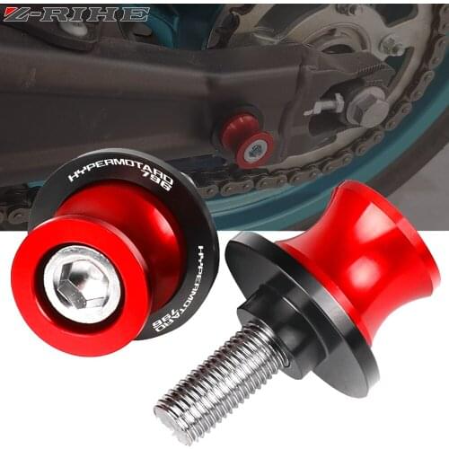 Motorcycle 8MM CNC Swingarm Spools Stand Screws Slider For DUCATI HYPERMOTARD 796 HYPERMOTARD796 2010-2020 2019 2018 2017 2016