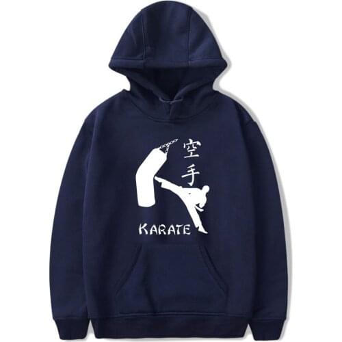 Personality KARATE Hoodies Sweatshirts Casual Hoody Men/Women Kyokushin Karate Hoodie Autumn Winter Harajuku Pullover Sweatshirt