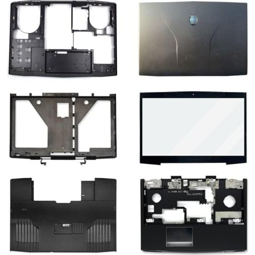 New Black Laptop For Dell Alienware M17X R3 R4 LCD Back Cover/Front Bezel/Palmrest/Bottom Case/E Cover Bottom Door Case 0C63PY