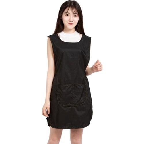 Hairdresser Apron Professional Barber Aprons Work Clothes For Cafes Restaurant Beauty Nail Assistant Studios Uniform Pinafore