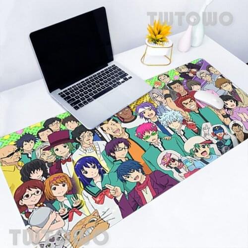 Saiki Kusuo No Psi Nan Mouse Pad Custom New Table Mat Mouse Mat MousePads Mouse Pad Gamer Mouse Mat Soft Gamer Home Laptop