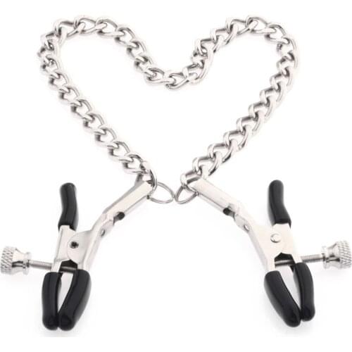 Hot Sale Metal Nipple Clamps/Nipple Clips Nipple Massagers Flirting Sex Toys For Woman
