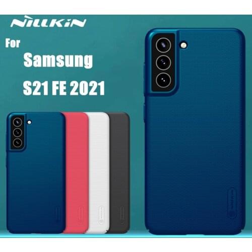 Samsung Galaxy S21 FE case Samsung Galaxy S21 FE 2021 5G case hard protection NILLKIN original galaxy s21fe back cover