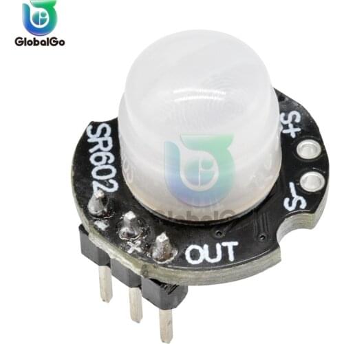 SR602 DC 3.3V-15V Smart Motion Sensor Detector Module SR602 Pyroelectric Infrared PIR Sensor Switch Board