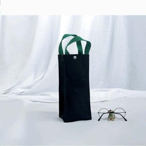 Star Dad Handbag Thermos Cup Holder Hand Carrying Water Cup Bag Portable Cup Canvas Tote Bag Printed Umbrella Small Bag