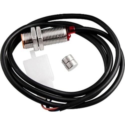 Universal LCD Digital Motorcycle Speedometer Tachometer for 2 4 Cylinders