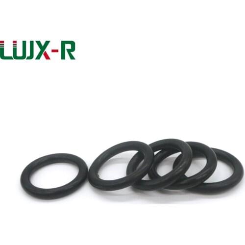 LUJX-R 5.7mm O-Ring Rubber Black Sealing Ring Gaskets Watertightness OD65/70/73/80/85/95/100/110/115/120 Washer O-ring Seals