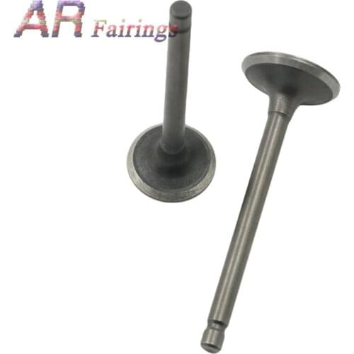 Intake Exhaust Valves For Yamaha Badger Champ Raptor YFM80 YFM80R YFM80W YFM100 22K-12111-03-00