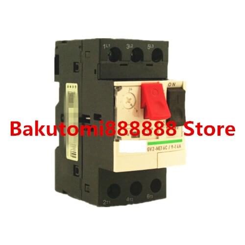 Electrical GV2ME16C 9-14A motor thermal magnetic circuit breaker button 3P GV2-ME16C 16C protection switch setting