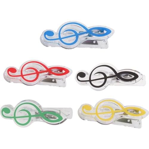 Music Note Clip Music Clip Book Page Clip Plastic Music Stationary Book Clip Music Page Holder Book Page Holder Practice Parts