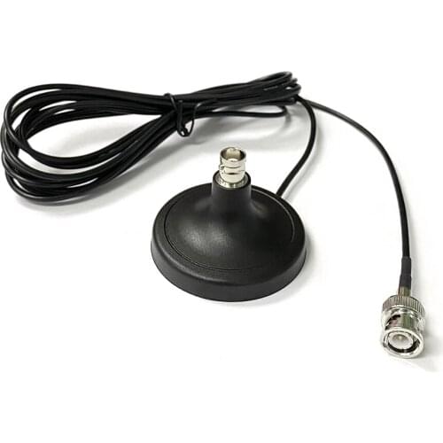 1PC Wireless antenna base with magnet 3m RG174 cable BNC male connector NEW wholesale price