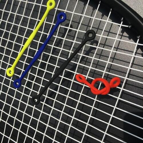 100pcs Long P Silicone Tennis Damper Shock Absorber to Reduce Shock Tenis Racquet Vibration Dampeners