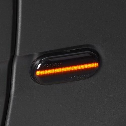 2Pcs Car Fender LED Turn Light Steering Lamp Side Signal For Smart 451 453 fortwo forfour Car Accessories