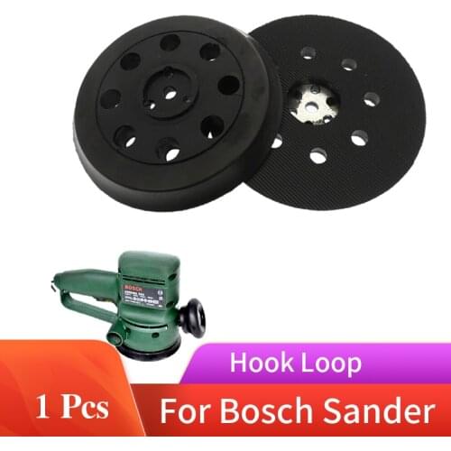 5 Inch Hook and Loop Sanding Pad Replacement Backing Plate 125mm 9 Holes for Bosch RS032 & RS031&3107DVS Sanders