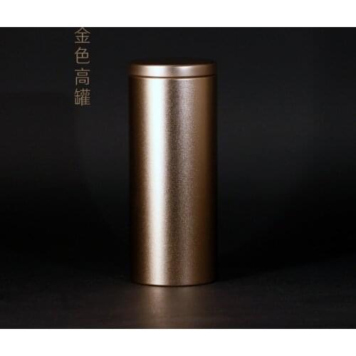 6pcs/Lot Tea Organizer Cylindrical Metal Bottles Tins Box Packaging Storage Jewelry Package Boxes Small Containers Collect Bag