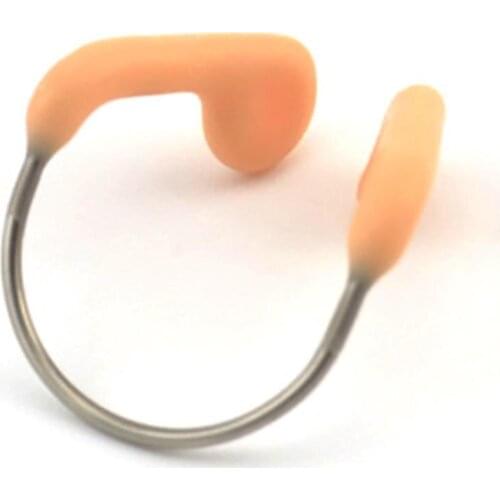 Men Women Swimming Nose Clip Durable No-skid Soft Silicone Steel Wire Nose Clip Swimming Diving Euipment