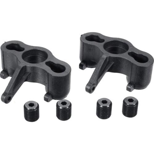 FBIL-2PCS Steering Block Steering Knuckles Hub Carrier EA1003 for JLB Racing CHEETAH 1/10 Brushless RC Car Parts Accessories