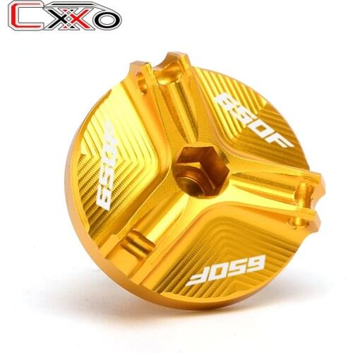 M20*2.5 Motorcycle Engine Oil Filler Cap Reservoir Cup For HONDA CB650F cb 650 f with logo CB 650F