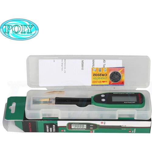 MASTECH MS8910 SMD Tester Detector 3000 Counts Digital Multimeter Smart Resistance Capacitance Diode Meter Auto Scan LCD Display