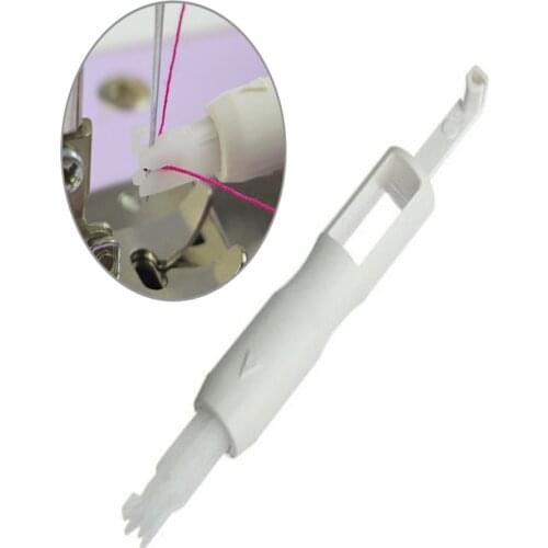 Needle Threader Hand Machine Sewing Automatic Thread Device For Elderly Guide Needle DIY Home Sewing Accessories Threading Tools