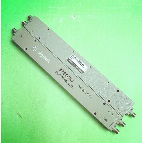 Original 87302C 0.5-26.5GHz RF 3.5mm female 2 channel RF coaxial broadband power divider