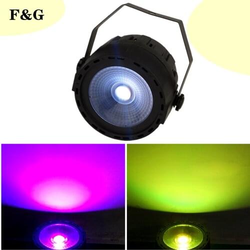 Luz Par LED COB con control remoto inalámbrico, 30W, RGB, DMX512, efecto de escenario, diseño de iluminación, bueno para DJ, Fie