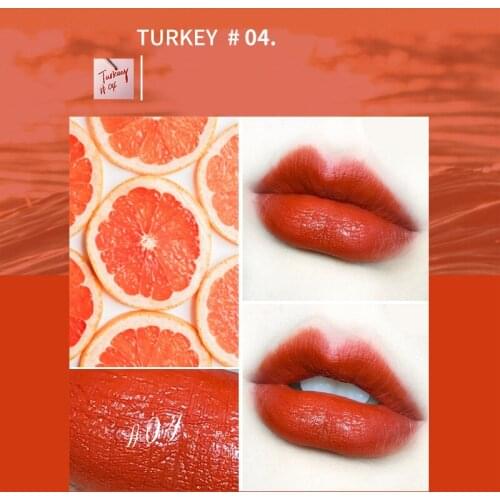 Lipstick Pen Matte Velvet Matte Lipstick Pen Long Lasting Without Blooming Long-lasting Waterproof Easy To Color TSLM1