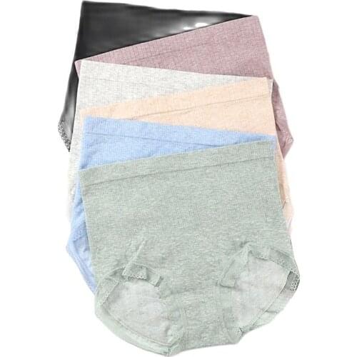 Sexy Panties With Lace Women Plus Size Underwear Butt Lifter Body Slimming Panties Seamless High Waist Panty Cotton Briefs