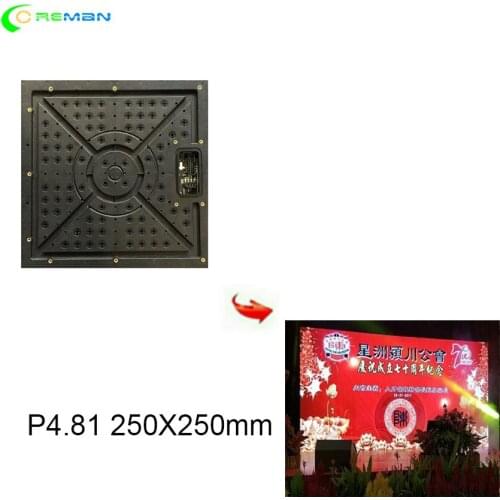 Shenzhen HD SMD LED display indoor P4.81 LED module full color rgb 25X25 P3.91 P2.976 2121