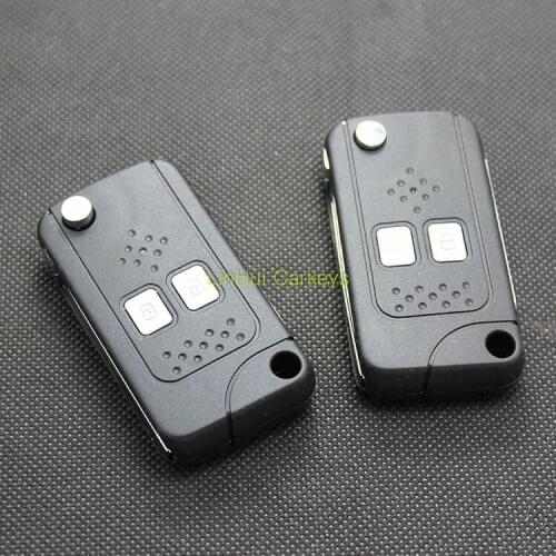 PINECONE for ZHONGHUA COUPE Key Case 2 Buttons Blank Blade Modified Remote Blank Key Shell Cover 1 PC