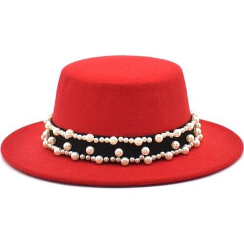 Winter Autumn Imitation Woolen Women Men Ladies Fedoras Top Jazz Hat European American Round Caps Bowler Hats