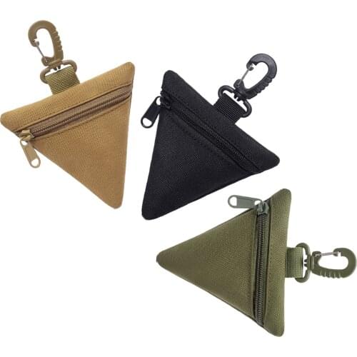 Tactical Wallet Pouch Edc Purse Portable Coin Key Pocket For Hunting Waist With Clip Outdoor Accessories Bag