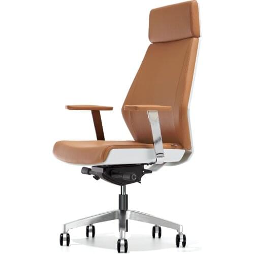 High Quality Genuine Leather Boss Chair Reclining Game Chair Ergonomic Swivel Chairs for Computer Internet Cafe Seat