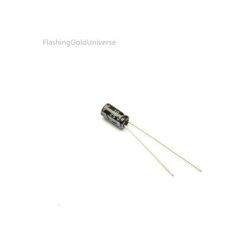 10UF 25V 10mf 105C 4X7mm Aluminum Electrolytic Capacitor 25V10UF 1000pcs best quality New origina