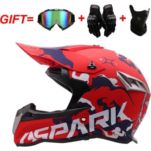 2021 Hot Sale Off-Road Motocross Helmet Motorcycle Helmet High Quality Capacity Motocross ATV Off-Road Bike Downhill Mountain Bi