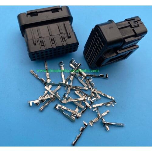 33 pin DJ7331Y-0.6-10 / 21 automotive ecu control system connector 6188-4871 6189-7106