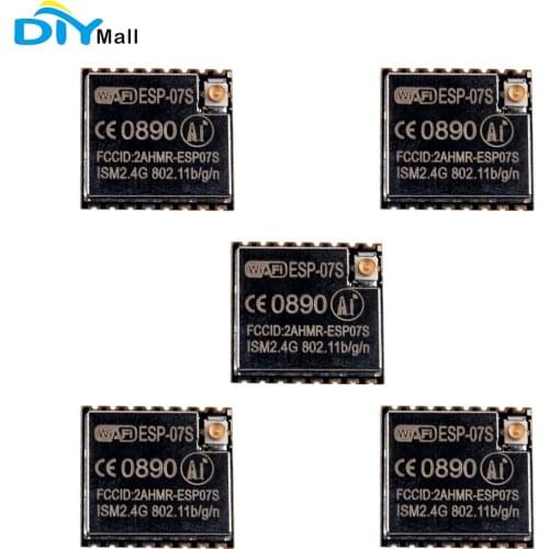 5pcs/lot ESP8266 ESP-07S Wireless Wifi Sensor for Arduino