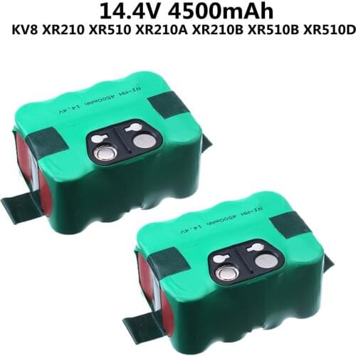 14.4V 4500mAh Ni-MH Vacuum Cleaner battery for KV8 Cleanna XR210 XR510 series XR210A XR210B XR210C XR510A XR510B XR510C XR510D