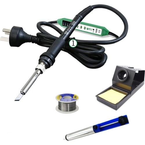 BES-102C Portable Temperature Adjustable Constant Temperature Electricity Soldering Lron 60W SMD Repair Welding Rework Tool