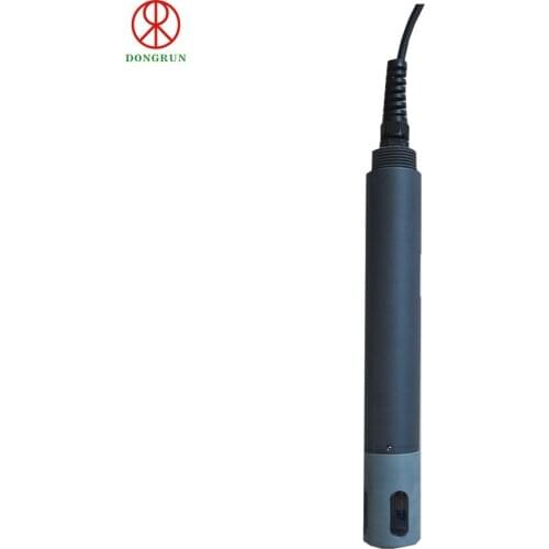 PH ec detection probe surface river lake black and smelly water freshwater fish farm aquaculture water quality measuring sensor