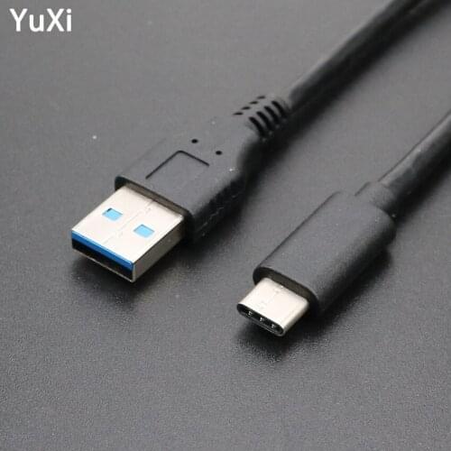 YuXi 1M USB 3.0 to Type C Cable 3A USB 3.0 Fast Charge for Samsung S9 Type C Mobile Phone Charging Wire USB C Cable for Xiaomi