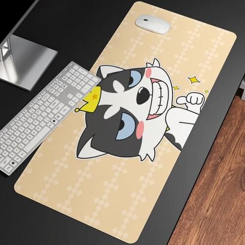 Oversized Lovely Office PC Mouse Pad Gamer Large Lock Edge Soft Gaming Mousepad Mountain Non-slip Rubber Computer Desk Mat