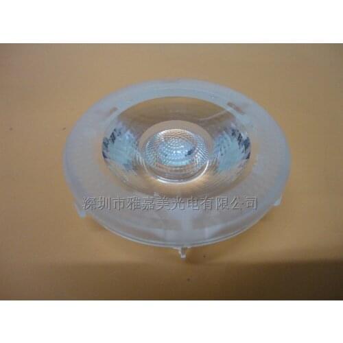 COB lens diameter 62MM 15 degrees,CREE,Citizen,Luminus,Sharp high power lens, Integrated surface light source Lens