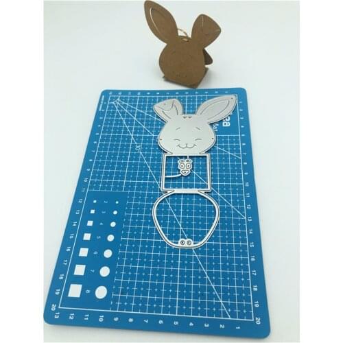 11x16 rabbit Craft metal cutting dies cut die mold decoration Scrapbook paper craft knife mould blade punch stencils dies
